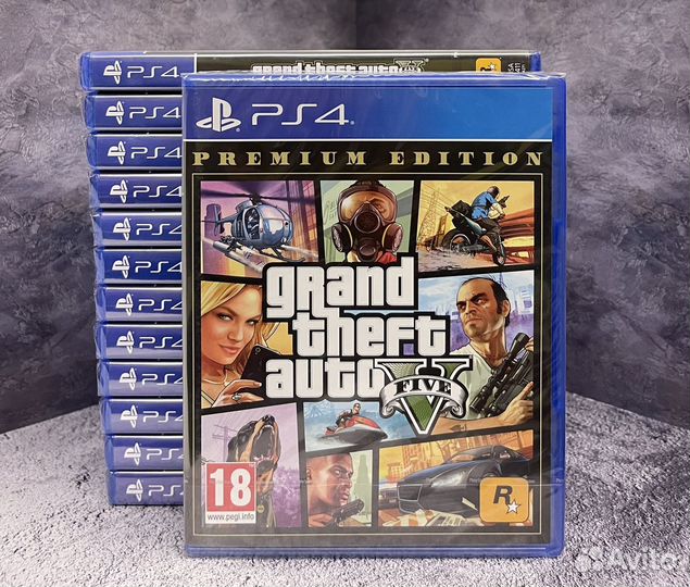 GTA 5 на PS4 Новый диск