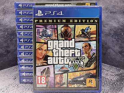 GTA 5 на PS4 Новый диск