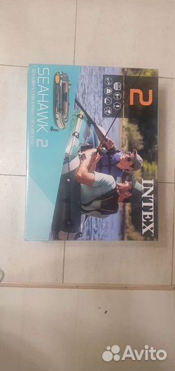 Лодка надувная в упаковке Intex 