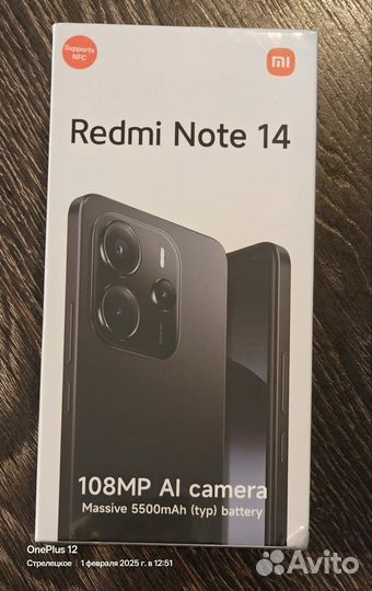 Xiaomi Redmi Note 14, 8/256 ГБ