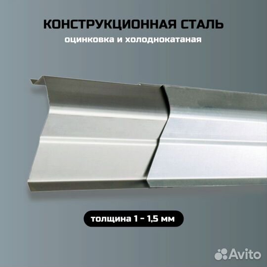 Пороги ремонтные Mitsubishi Chariot 3