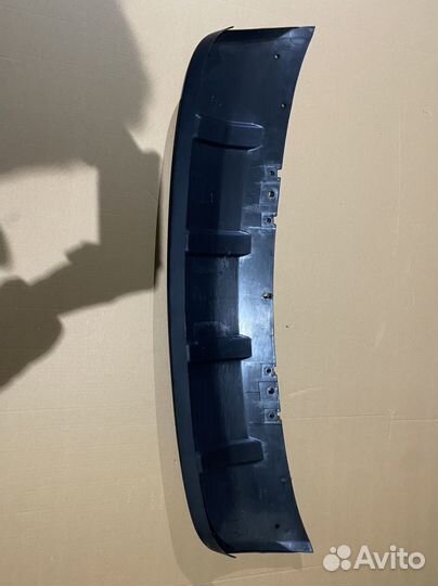 Спойлер переднего бампера outlander xl