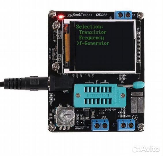 Цифровой тестер транзисторов LCR-T4 ESR Мega328P