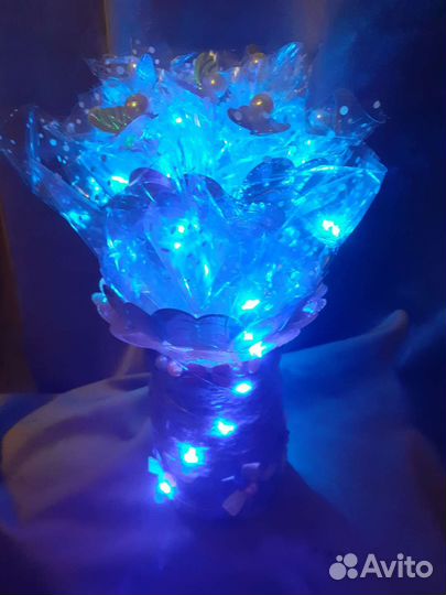 Букет с подсветкой