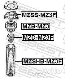 Подшипник опоры амортизатора MZB-MZ3 mzbmz3 Febest