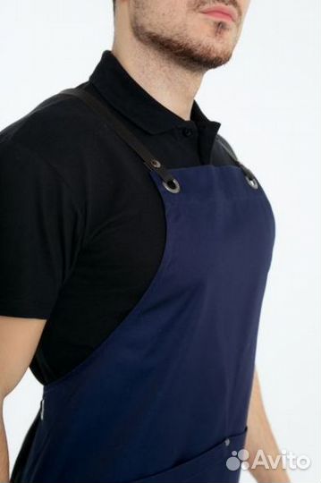 Фартук белый поварской на заказ