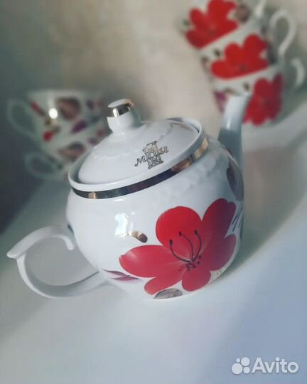 Чашки, заварочный чайник СССР