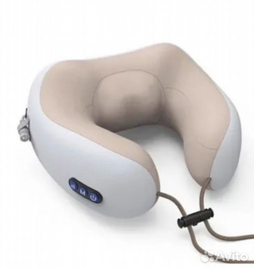 Массажер U-shaped massage pillow подушка для шеи