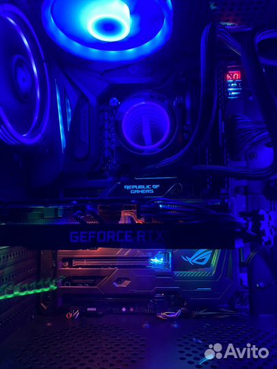 Игровой пк asus ROG Z270/RTX 3050/i7-7700K/M.2 512