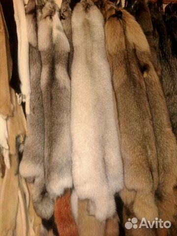 Большие шкурки лисы, Чернобурки 