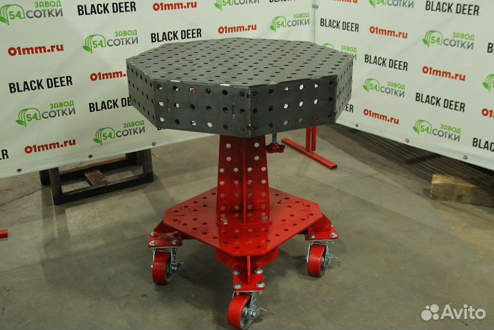 Сварочный стол 3D/ поворотный восьмиугольный