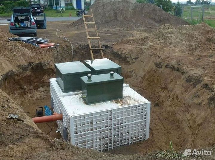 Септики под ключ Евролос / Аквалос / Кибез