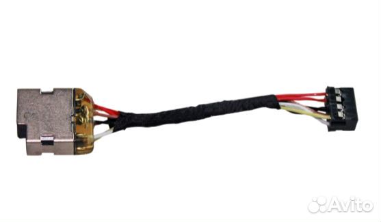 Разъем питания для ноутбука HP 15-N027ER со шлейфо