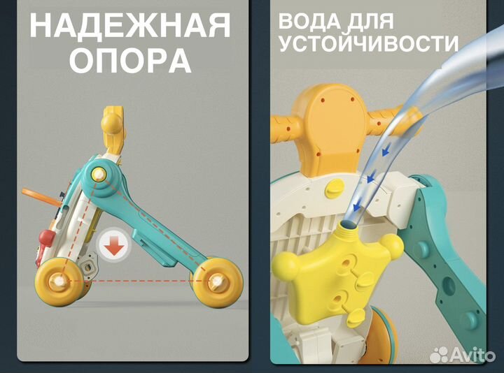 Новые ходунки каталка для детей