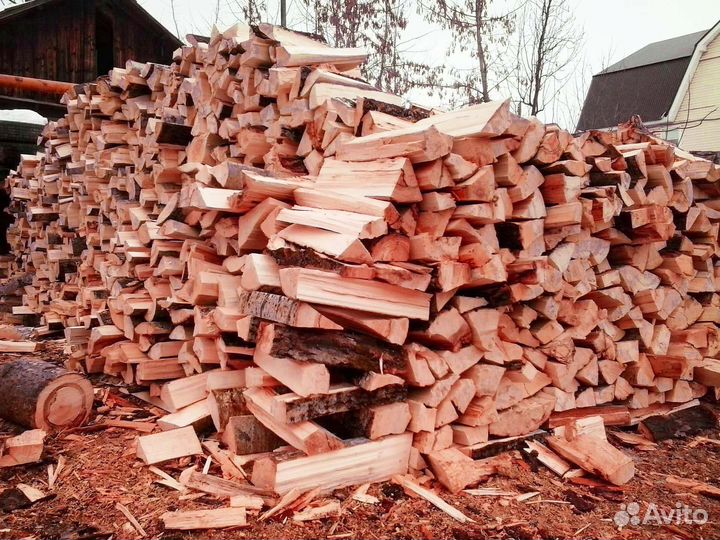 Дрова березовые колотые