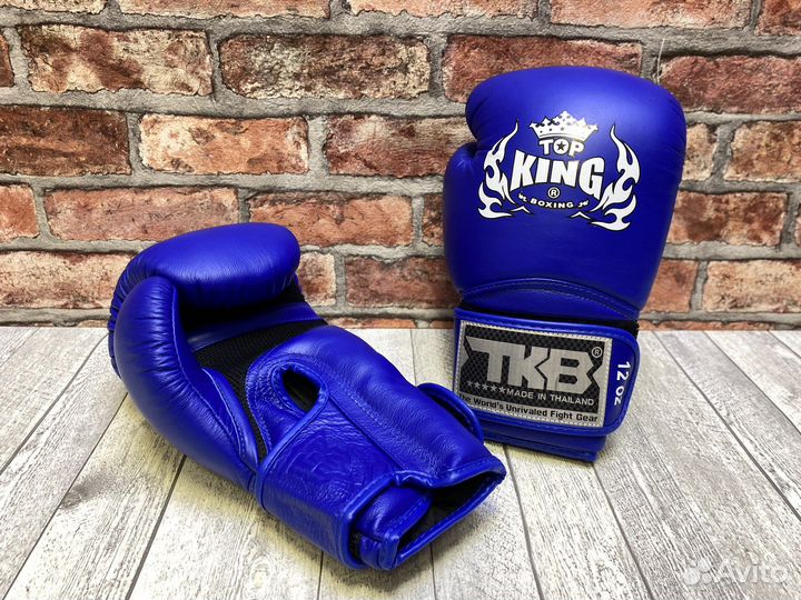 Боксерские перчатки Top King Boxing AIR Blue