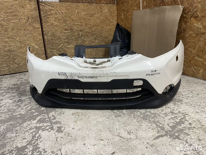 Бампер передний nissan qashqai
