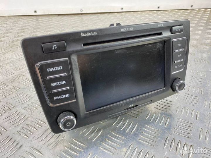 Магнитола Bolero Skoda Octavia A5 cdab 2013