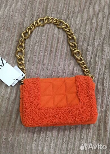 Сумка замшевая Zara