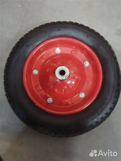 Колесо тачки садовой 8 3.00-8 W13 ось 16мм