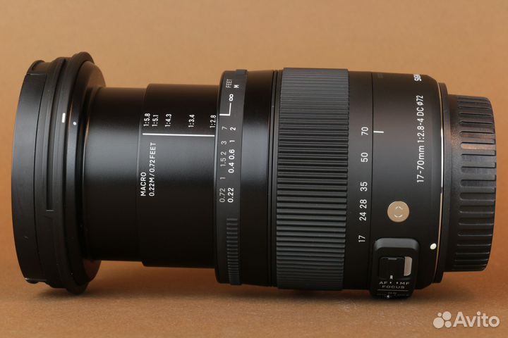 Sigma 17-70mm f/2.8-4 DC (id 50362)