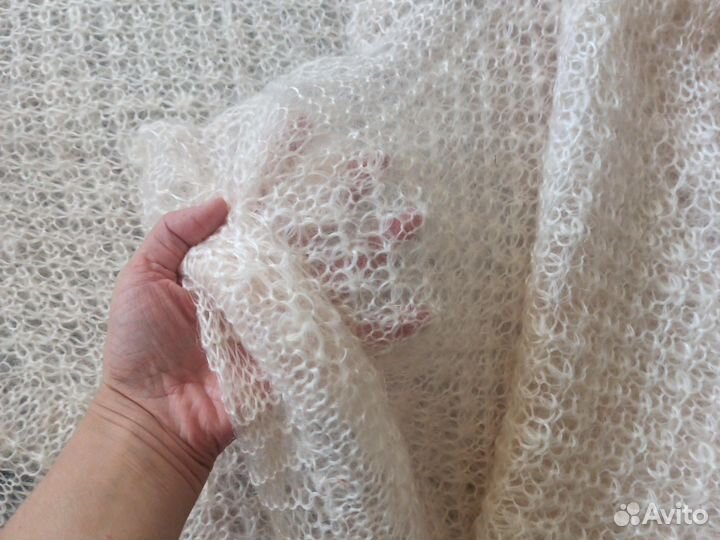 Платок из козьей шерсти №8