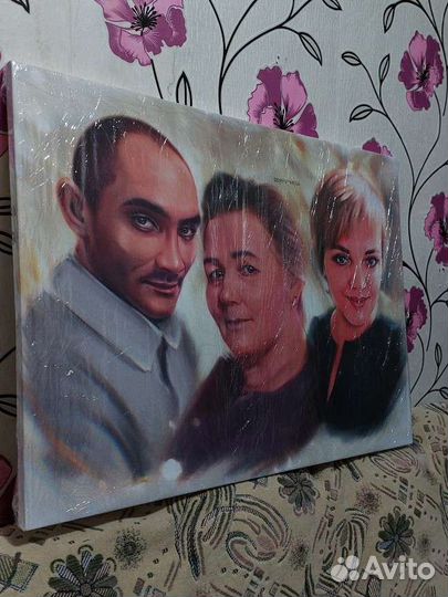 Портрет на заказ Портрет на Холсте