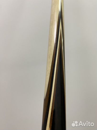 Кий для русского бильярда Классик черный термограб