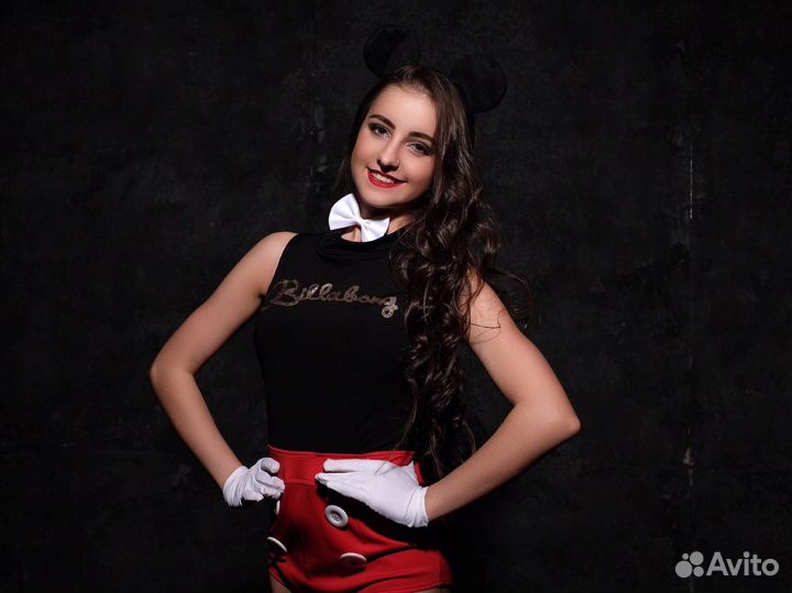 Костюм Микки Мауса с ушками