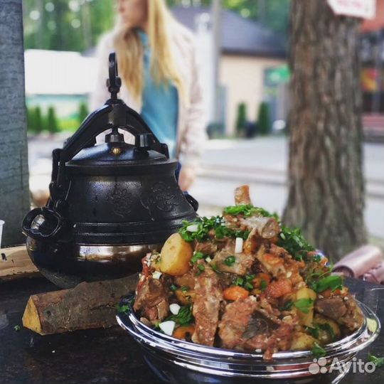 Афганский казан алюминиевый 10 литров