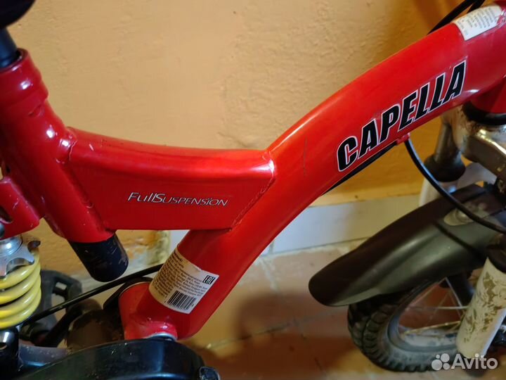 Велосипед Capella от 3 до 5 лет