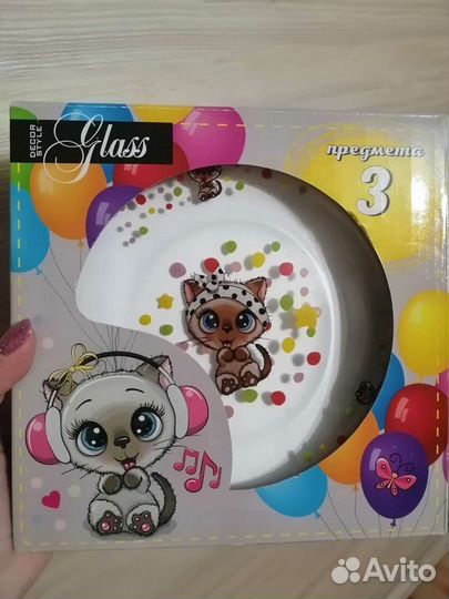 Набор детской посуды