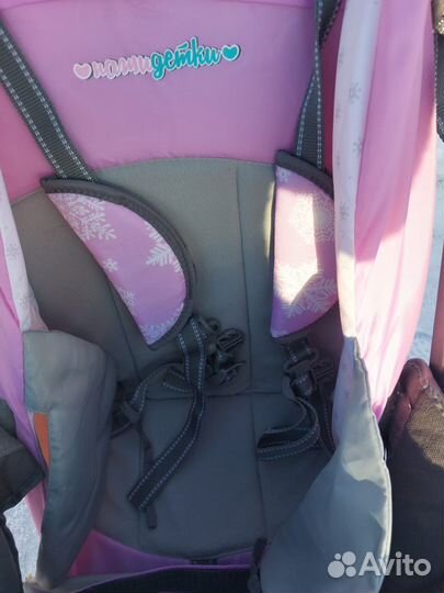 Коляска санки