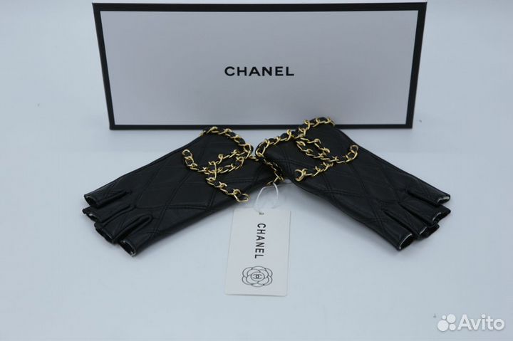 Перчатки женские шанель