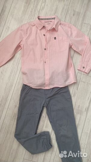 Рубашка и брюки Calvin Klein для мальчика 6 лет