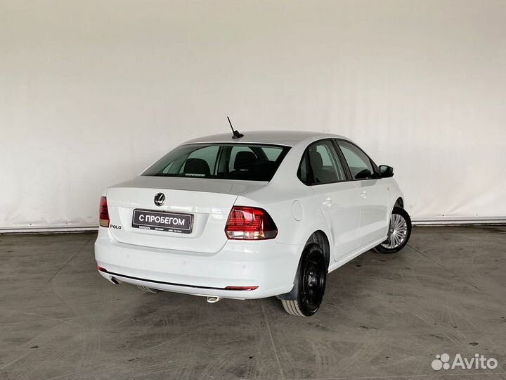 Volkswagen Polo 1.6 AT, 2017, 71 464 км