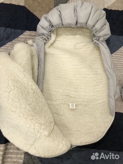 Детский зимний комбинезон с конвертом с рождения