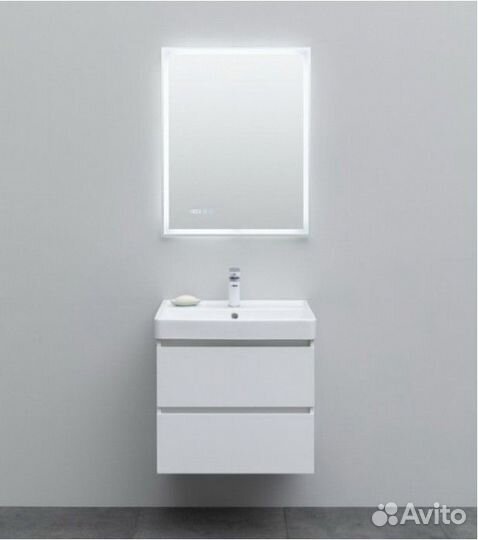 Мебель для ванной Aquanet Вега 60 белая