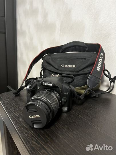 Зеркальный фотоаппарат canon eos 450d
