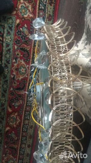 Люстра потолочная бу