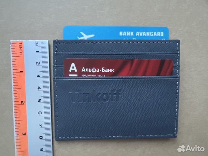 Кардхолдер тинькофф tinkoff держатель карт новый