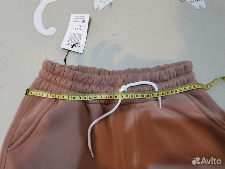 Трикотажные брюки с начесом р. 46-48