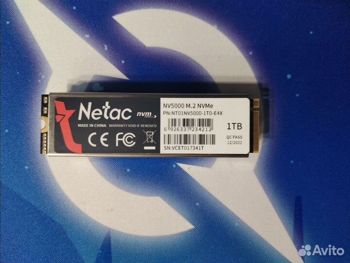 SSD M.2 nvme 1 TB netac NV5000