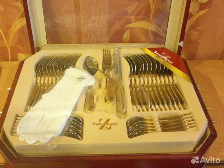 Набор столовых приборов новый