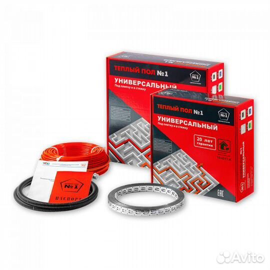 Греющий кабель стсп-21,4-300 (2,0-2,4 кв. м)