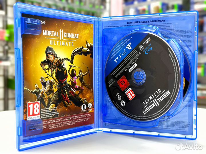 Mortal Kombat 11 Ultimate (PS4) Б/У