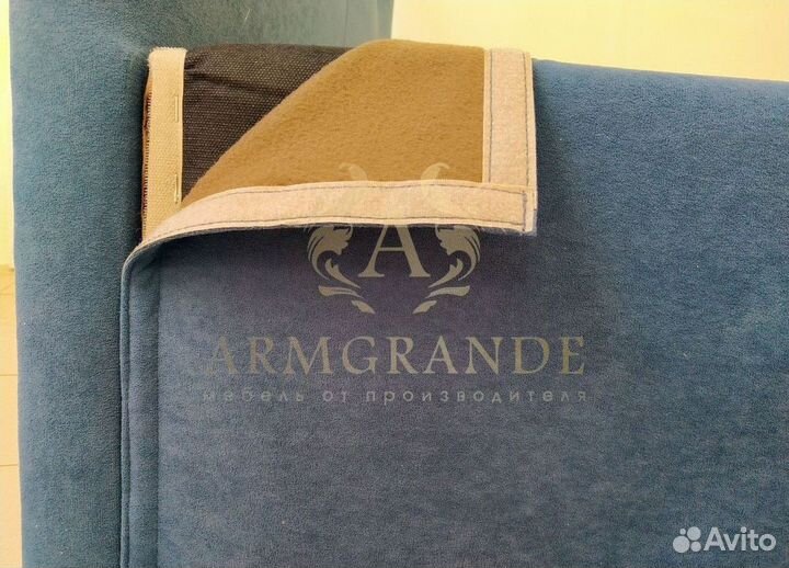 Кровать с мягким изголовьем под заказ