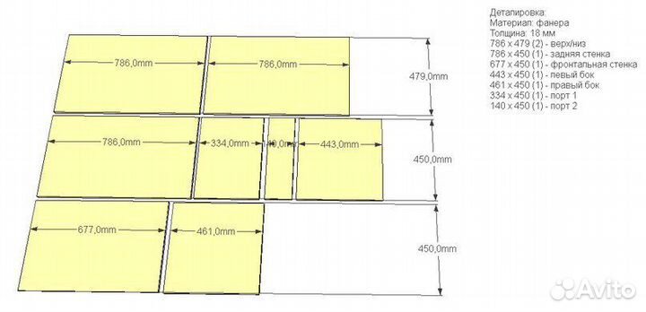 Расчёт сабвуферных коробов-мощная басуха
