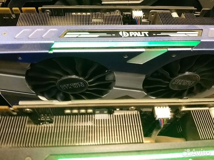 Видеокарты 1070 8 шт