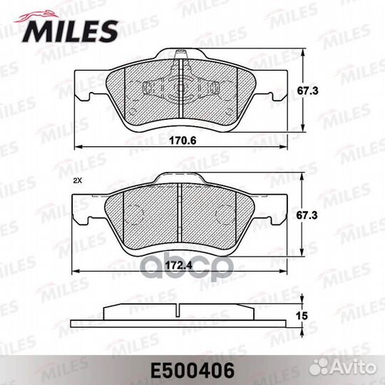 Колодки тормозные ford maverick/mazda tribute
